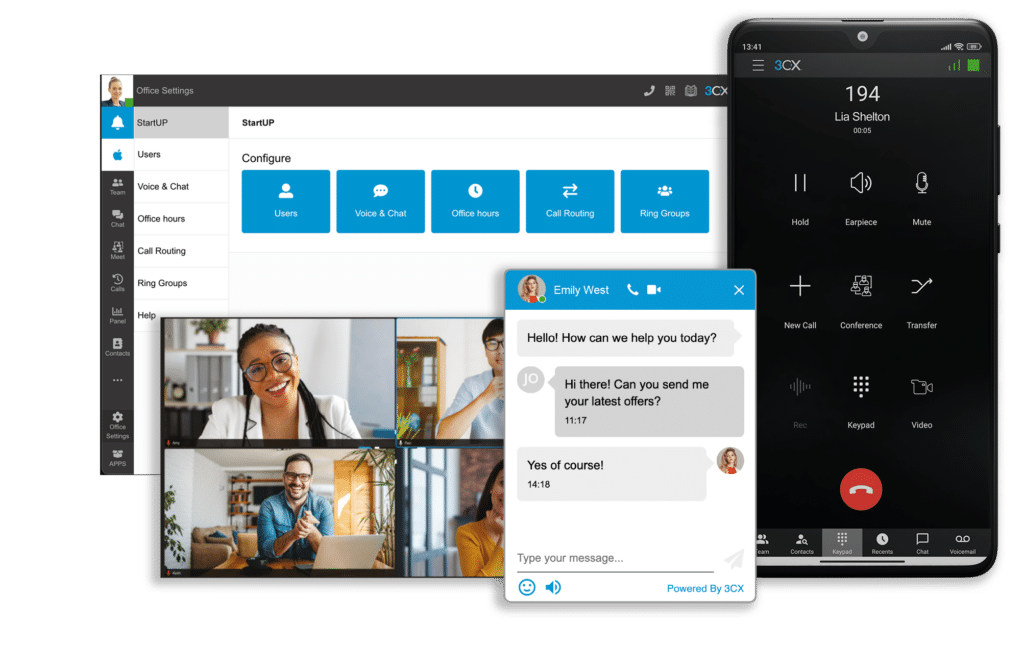 Digitale Telefonanlage